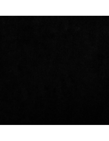 Lettino per Cani Nero 70x45x30 cm in Velluto