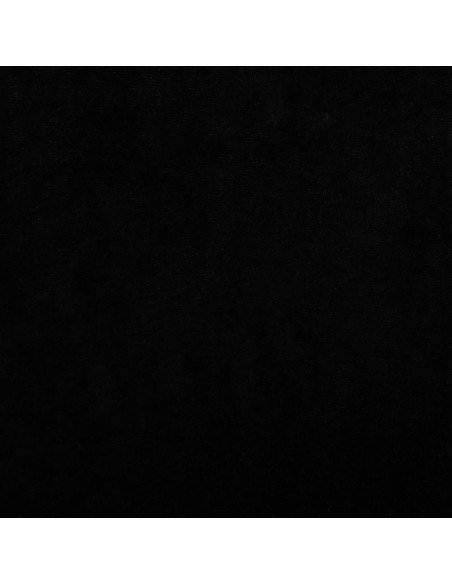 Lettino per Cani Nero 70x45x30 cm in Velluto