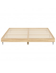 Giroletto senza Materasso Rovere Sonoma 180x200cm in Truciolato