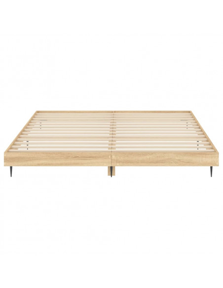 Giroletto senza Materasso Rovere Sonoma 180x200cm in Truciolato