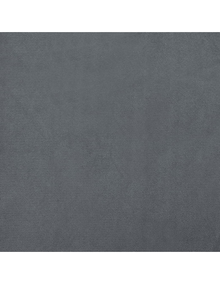 Lettino per Cani Grigio Scuro 66x40x45 cm in Velluto