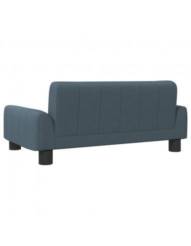 Lettino per Cani Grigio Scuro 70x45x30 cm in Tessuto