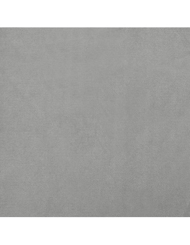 Lettino per Cani Grigio Chiaro 70x45x30 cm in Velluto