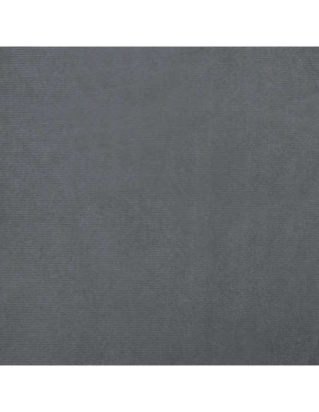 Lettino per Cani Grigio Scuro 70x45x30 cm in Velluto