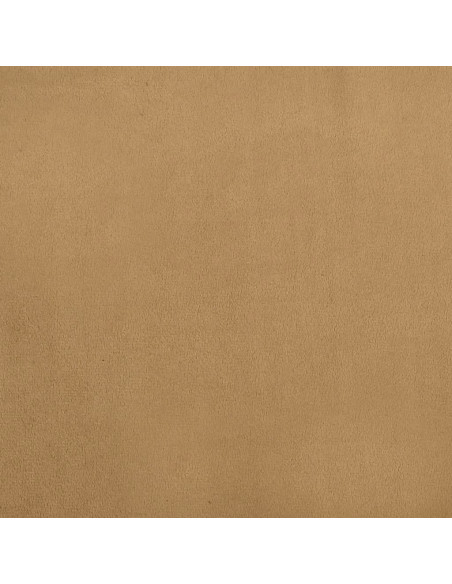 Lettino per Cani Marrone 50x40x26,5 cm in Velluto