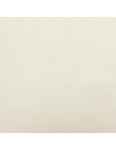 Lettino per Cani Crema 50x40x26,5 cm in Velluto