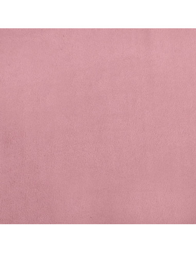 Lettino per Cani Rosa 100x54x33 cm in Velluto