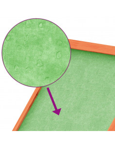 Cuccia per Cani Miele 143x60,5x109 cm in Legno Massello di Pino