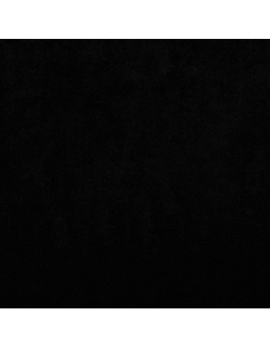 Lettino per Cani Nero 90x53x30 cm in Velluto