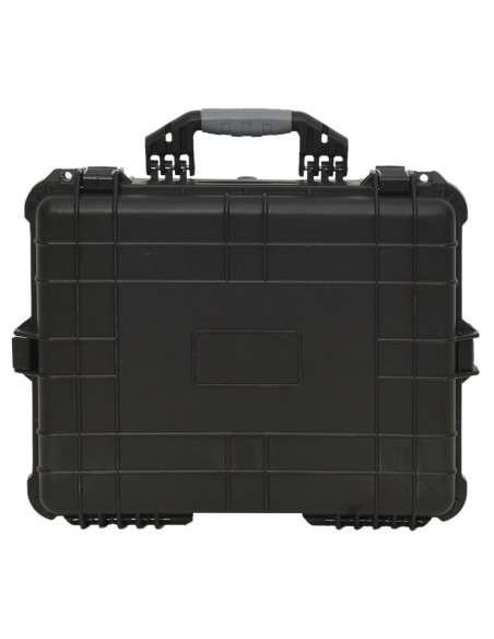 Valigetta da Volo Portatile Nera 55x43x21 cm in PP