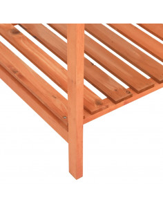 Fioriera per Erbe Aromatiche 80x60x80cm Legno Massello di Abete