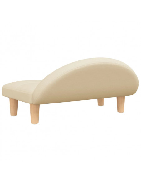 Lettino per Cani Crema 70x52x30 cm in Tessuto