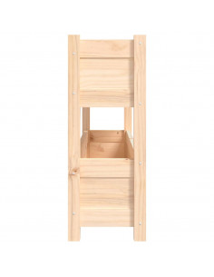 Fioriera 112x25x66 cm in Legno Massello di Pino