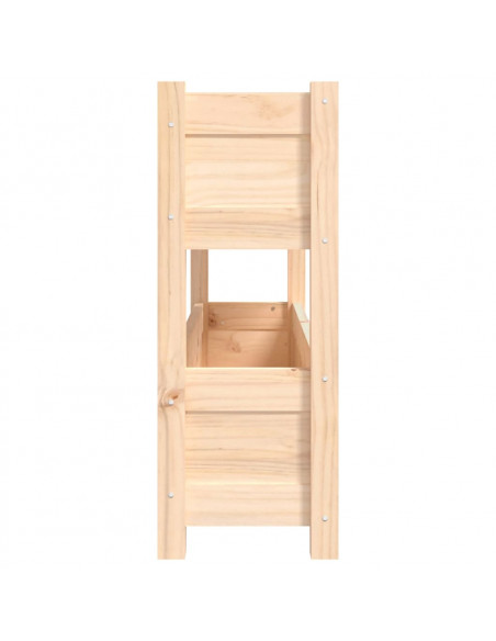 Fioriera 112x25x66 cm in Legno Massello di Pino