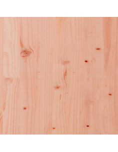 Fioriera 80x80x27 cm in Legno Massello di Douglas