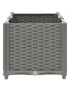 Fioriera Rialzata 80x40x38 cm in Polipropilene