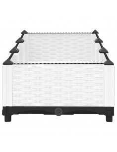 Fioriera Rialzata 120x40x23 cm in Polipropilene