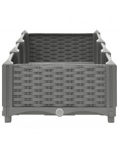 Fioriera Rialzata 120x40x23 cm in Polipropilene