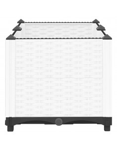 Fioriera Rialzata 80x40x38 cm in Polipropilene