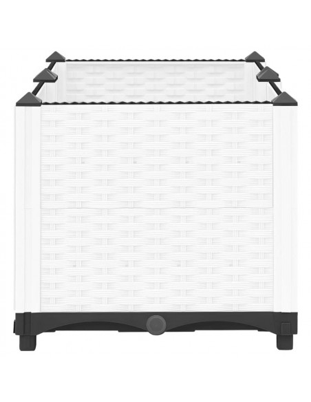 Fioriera Rialzata 80x40x38 cm in Polipropilene