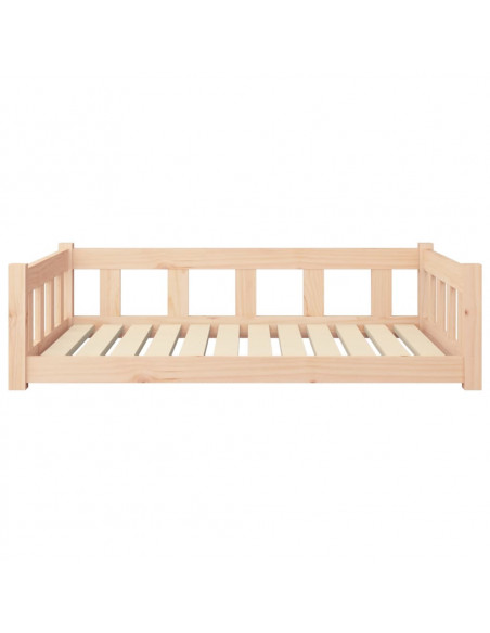 Cuccia per Cani 105,5x75,5x28 cm in Legno Massello di Pino
