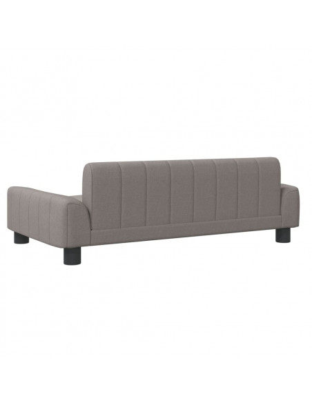 Lettino per Cani Tortora 90x53x30 cm in Tessuto