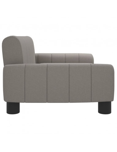 Lettino per Cani Tortora 70x45x30 cm in Tessuto