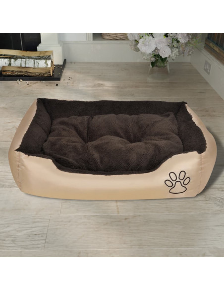 Letto Caldo per Cani con Cuscino Imbottito XL