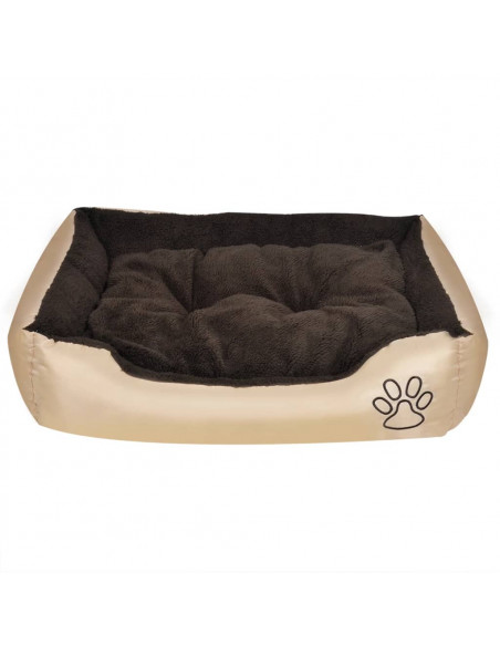Letto Caldo per Cani con Cuscino Imbottito XL