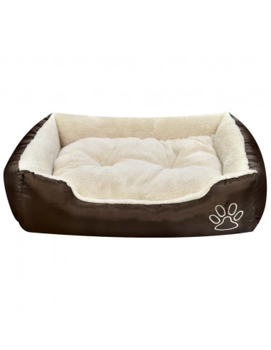Letto Caldo per Cani con Cuscino Imbottito L