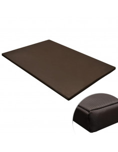 Stuoia per Cani Rettangolare Liscia Marrone L