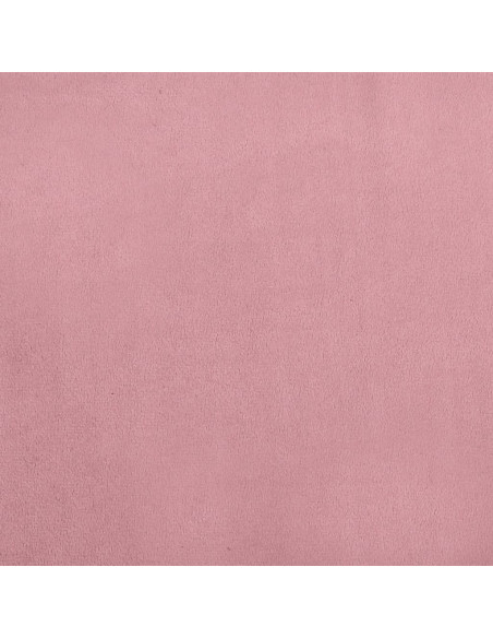 Lettino per Cani Rosa 70x45x30 cm in Velluto