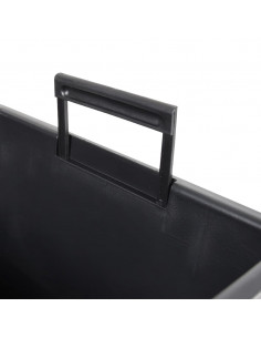 Fioriera con Interno Rimovibile Bianca 11 / 26,5 L in PP Rattan