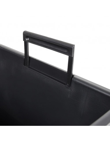 Fioriera con Interno Rimovibile Bianca 11 / 26,5 L in PP Rattan