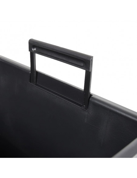 Fioriera con Interno Rimovibile Bianca 11 / 26,5 L in PP Rattan