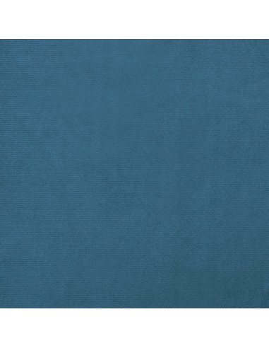 Lettino per Cani Blu 70x45x30 cm in Velluto