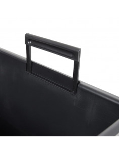 Fioriera con Interno Rimovibile Antracite 37 / 64 L PP Rattan