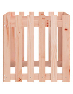 Fioriera Giardino Design Recinzione 60x60x60cm Massello Douglas