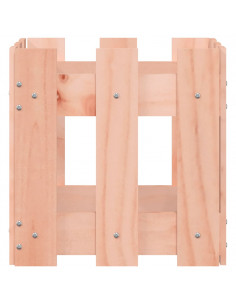 Fioriera Giardino Design Recinzione 30x30x30cm Massello Douglas