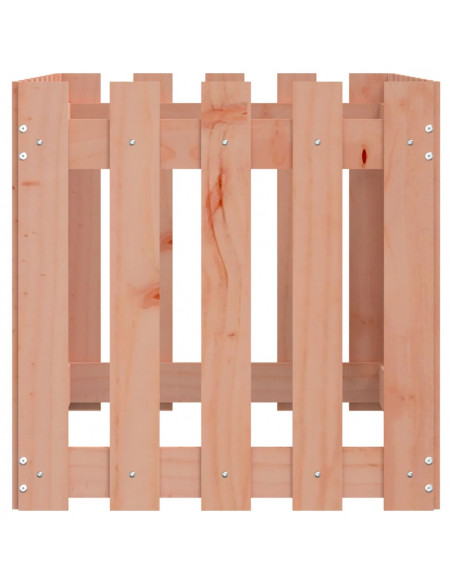 Fioriera Rialzata Giardino Recinzione 100x50x50cm Legno Douglas