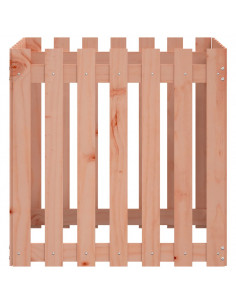 Fioriera Giardino Design Recinzione 70x70x70cm Massello Douglas