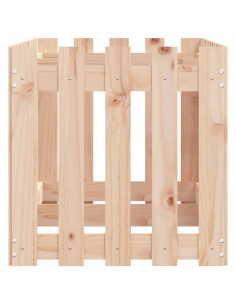 Fioriera da Giardino a Recinzione 150x50x50cm in Massello Pino