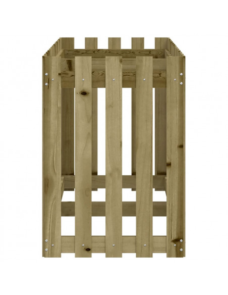 Fioriera da Giardino Recinzione 150x50x70cm in Pino Impregnato