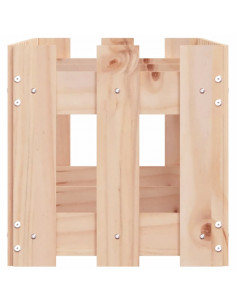 Fioriera Rialzata Giardino a Recinzione 150x30x30 cm Legno Pino