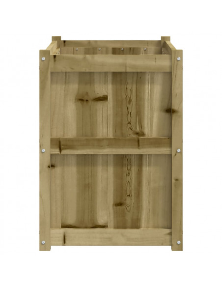 Fioriera da Giardino 90x50x70 cm in Legno di Pino Impregnato