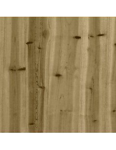 Fioriere da Giardino 2 pz in Legno di Pino Impregnato