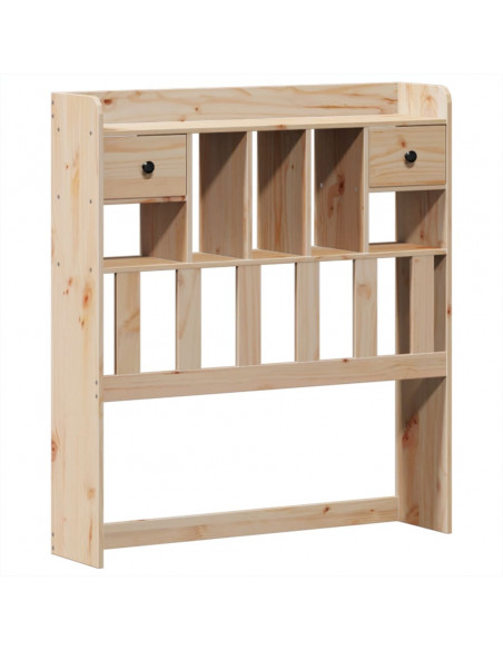 Giroletto senza Materasso 100x200 cm in Legno Massello di Pino