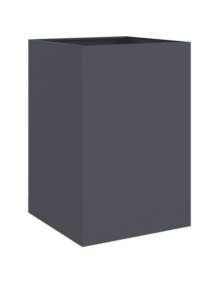 Fioriera Antracite 52x48x75 cm in Acciaio Laminato a Freddo