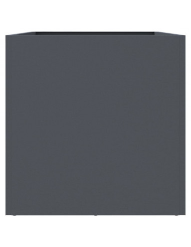 Fioriera Antracite 62x30x29 cm in Acciaio Laminato a Freddo