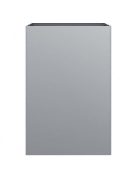 Fioriera Argento 52x48x75 cm in Acciaio Zincato